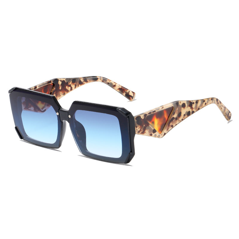 Gafas de sol de PC de protección UV de marco cuadrado al por mayor